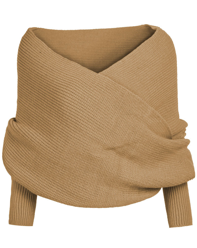 Viviane Wrap Sweater