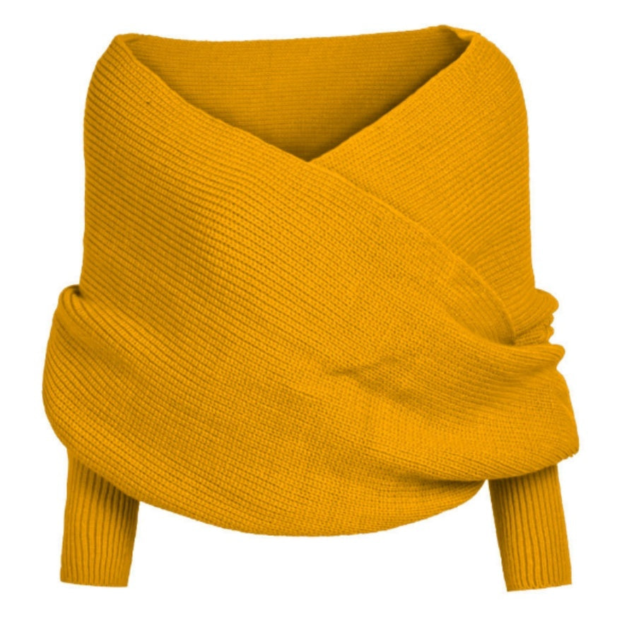 Viviane Wrap Sweater