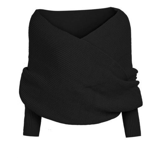 Viviane Wrap Sweater